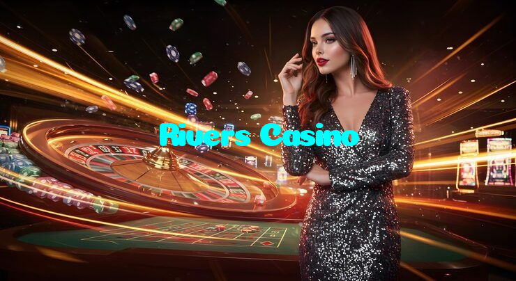 Rivers Casino casino presented on mobile device in Pakistan with slots and live games